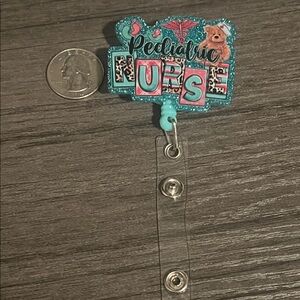 Pediatric Nurse badge reel